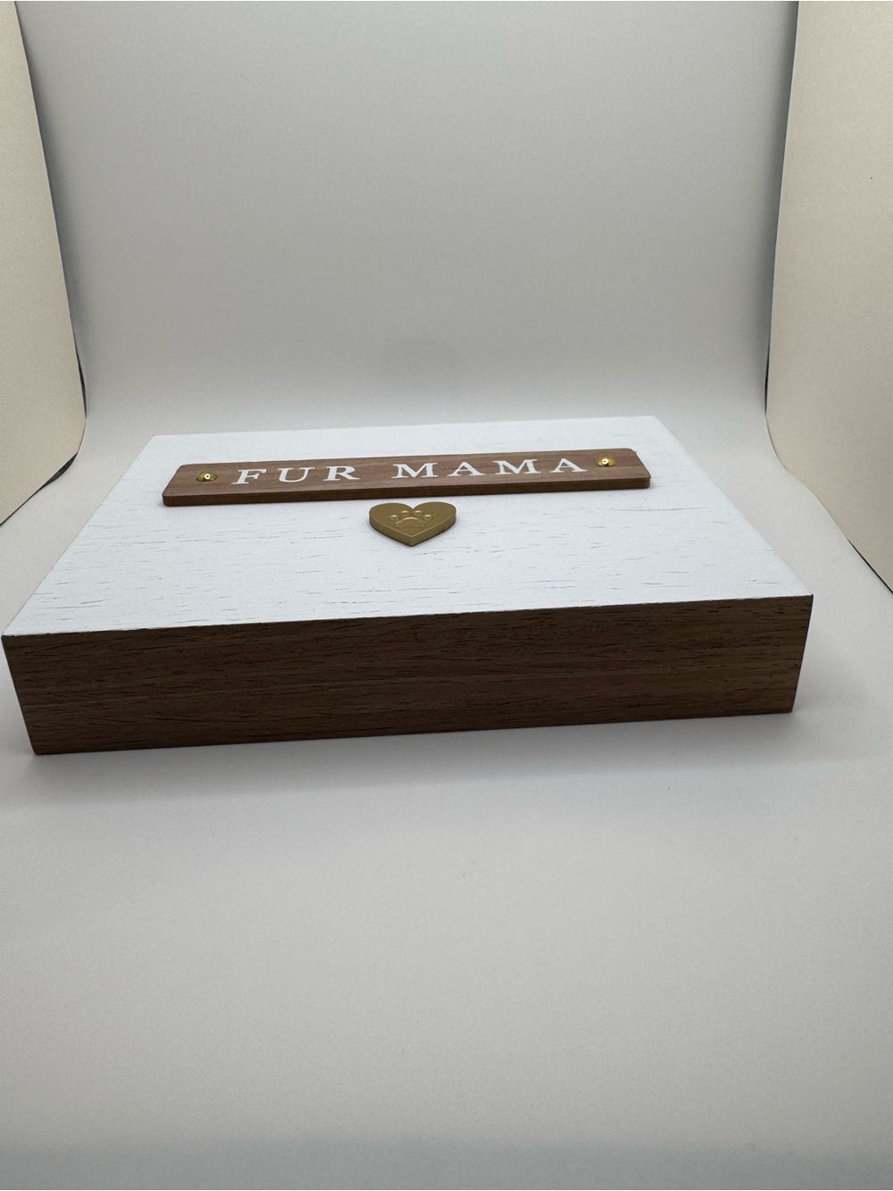 CHOICE OF Fur Mama / Pet White Wood Wall Sign - Pet Lover Home Accent - Picture 4 of 11